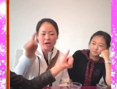 划拳清纯小姐姐,青春活力，魅力四射